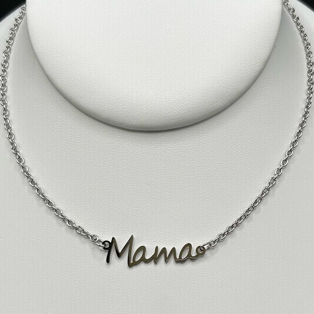 Silver Mama Necklace. New. - Picture 3 of 6